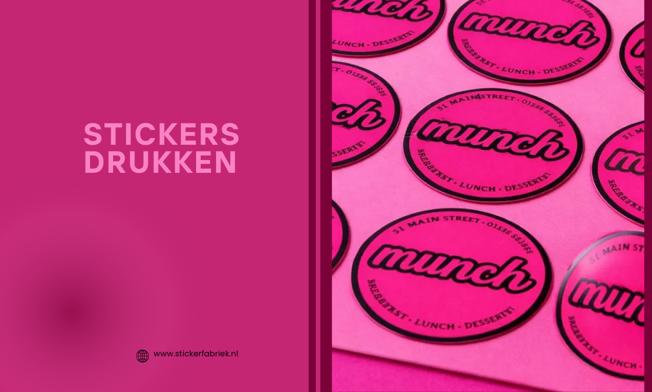 Stickers Drukken: De Slimme Manier Om Jouw Merk Overal Zichtbaar Te Maken