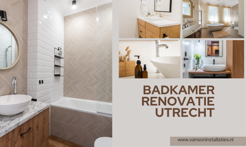 Badkamer renovatie Utrecht