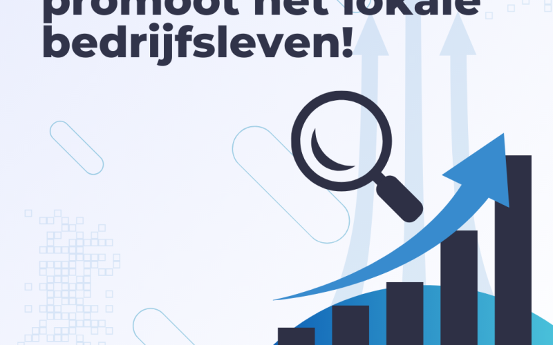 promoot het lokale bedrijfsleven!
